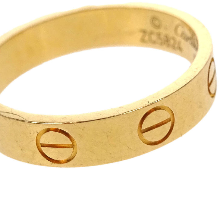 Cartier Mini Love Ring Au750 ZC5824 #49 144784