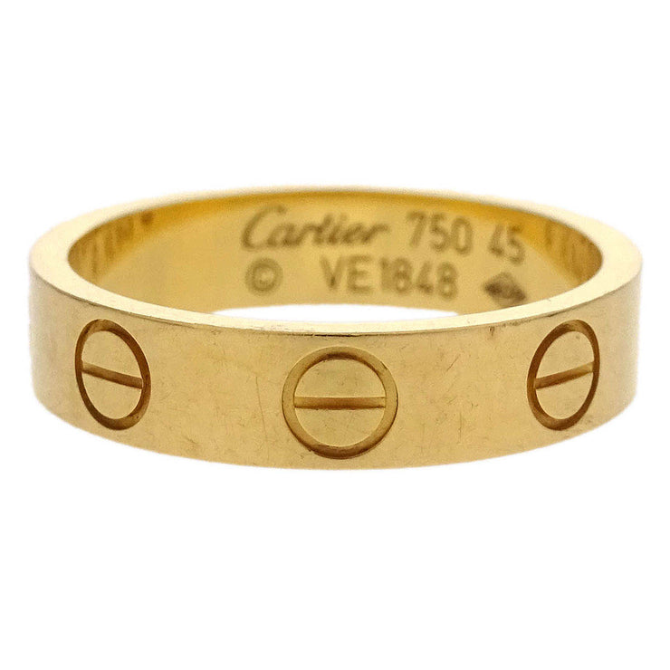Cartier Mini Love Ring 750 #45 VE1848 144785