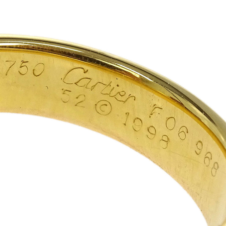Cartier Three Color Wedding Ring 750 F06 968 #52 144787