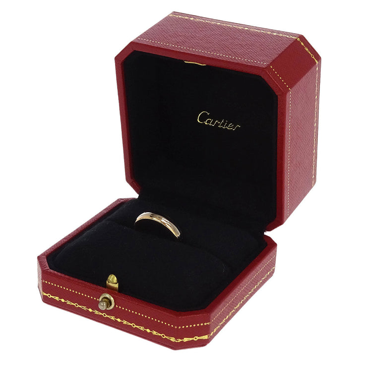 Cartier Three Color Wedding Ring 750 F06 968 #52 144787