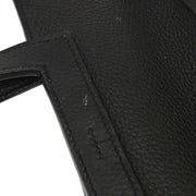 Hermes Black Taurillon Clemence Halzan 31 2way Tote Bag ABT011TD 144806