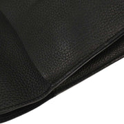 Hermes Black Taurillon Clemence Halzan 31 2way Tote Bag ABT011TD 144806