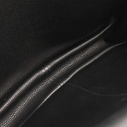Hermes Black Taurillon Clemence Halzan 31 2way Tote Bag ABT011TD 144806