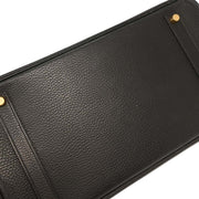 Hermes Black Ardennes Birkin 35 Handbag 6E Square:F 144807