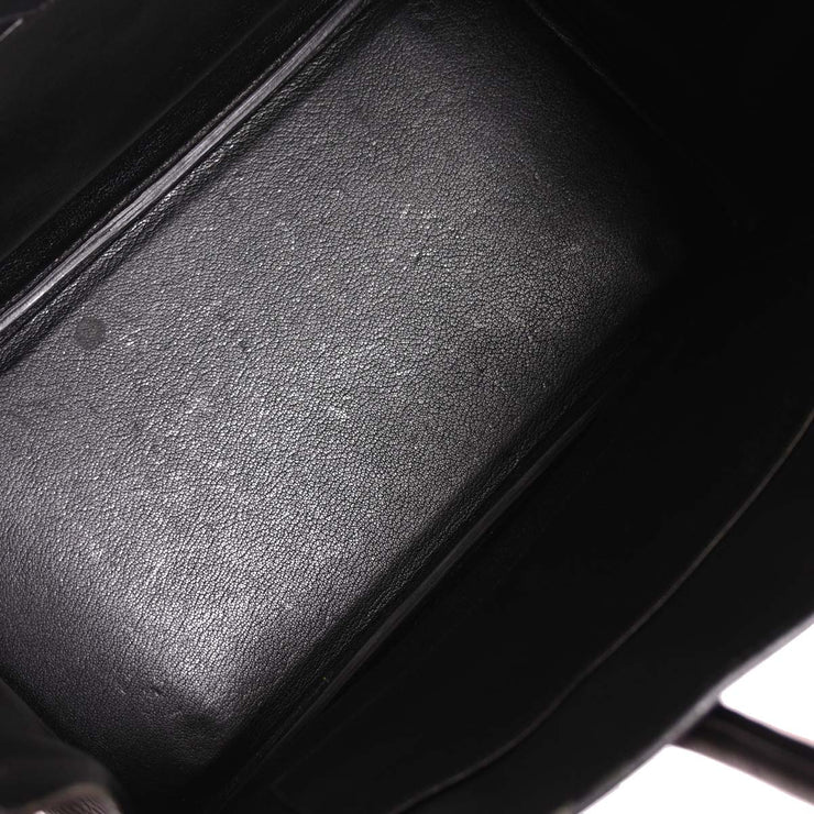 Hermes Black Ardennes Birkin 35 Handbag 6E Square:F 144807