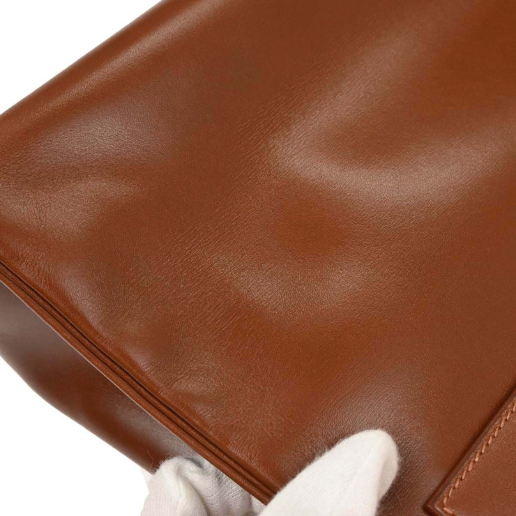 Hermes Fauve Box Calf Kelly 32 Retourne 2way Handbag  Square:G 107.S 144808