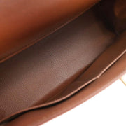 Hermes Fauve Box Calf Kelly 32 Retourne 2way Handbag  Square:G 107.S 144808