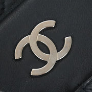 Chanel Black Lambskin Ultra Pocket Shopping Tote 2way Handbag 144810