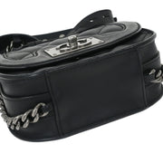 Chanel Black Calfskin 2way Handbag 144812