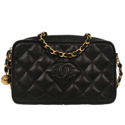Chanel Black Calfskin Camera Bag 144813