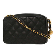 Chanel Black Calfskin Camera Bag 144813