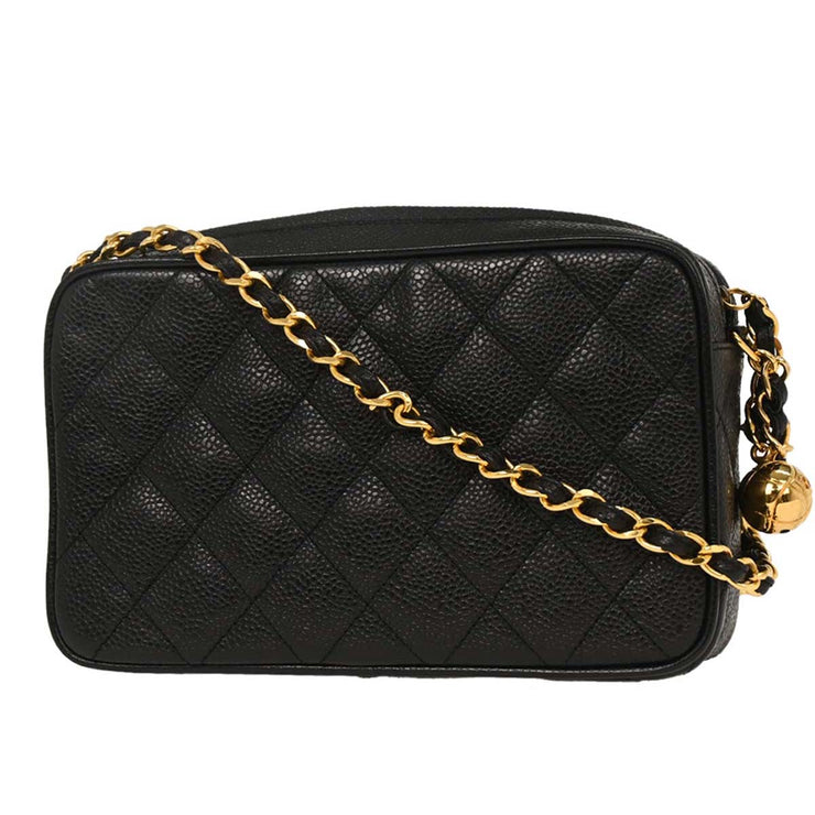 Chanel Black Calfskin Camera Bag 144813