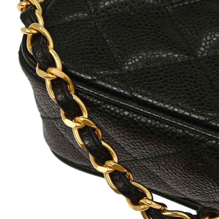 Chanel Black Calfskin Camera Bag 144813