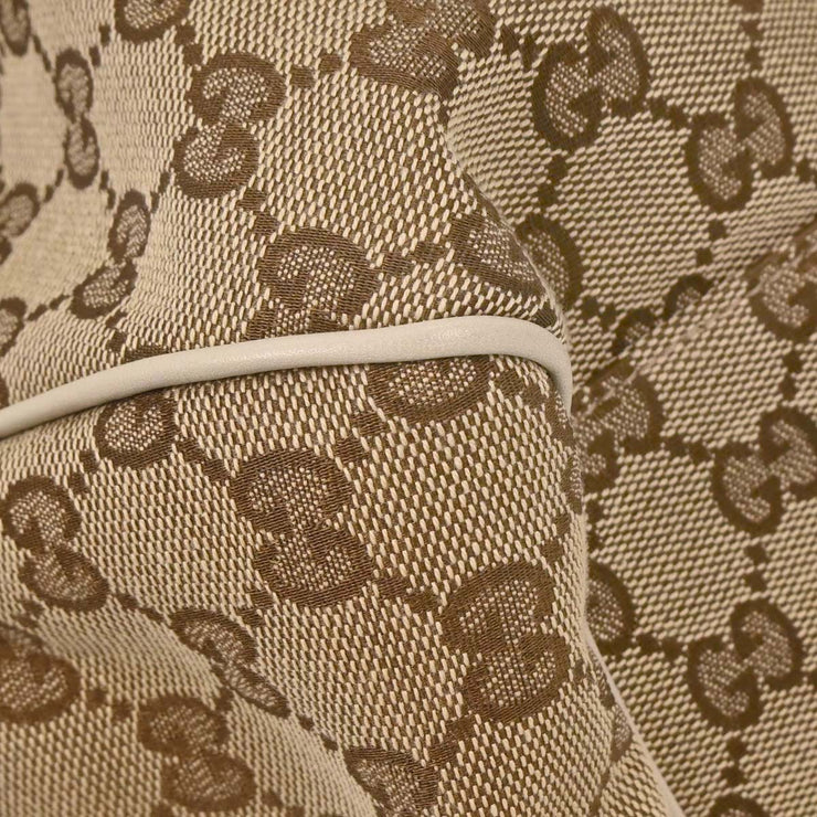 Gucci Beige Canvas GG Sukey Tote Handbag 211944 520981 144815