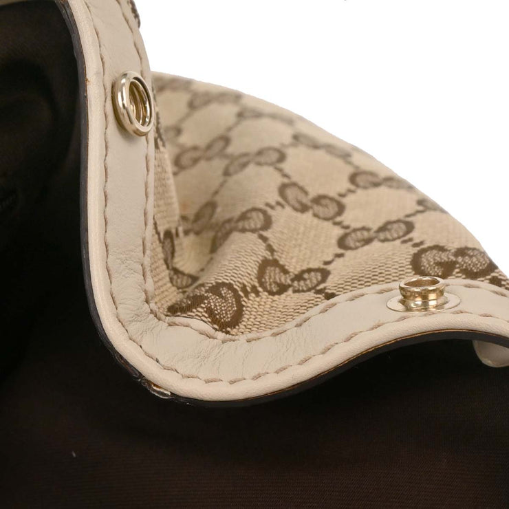 Gucci Beige Canvas GG Sukey Tote Handbag 211944 520981 144815