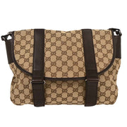 Gucci Beige Canvas GG Shoulder Bag 145859 467891 144816
