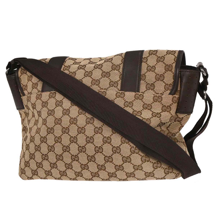 Gucci Beige Canvas GG Shoulder Bag 145859 467891 144816