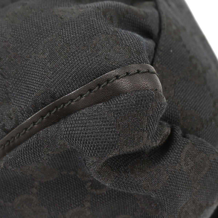 Gucci Black Canvas GG Abbey D Ring Handbag 189833 493492 144819