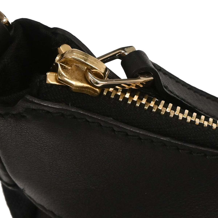 Gucci Black Canvas GG Abbey D Ring Handbag 189833 493492 144819
