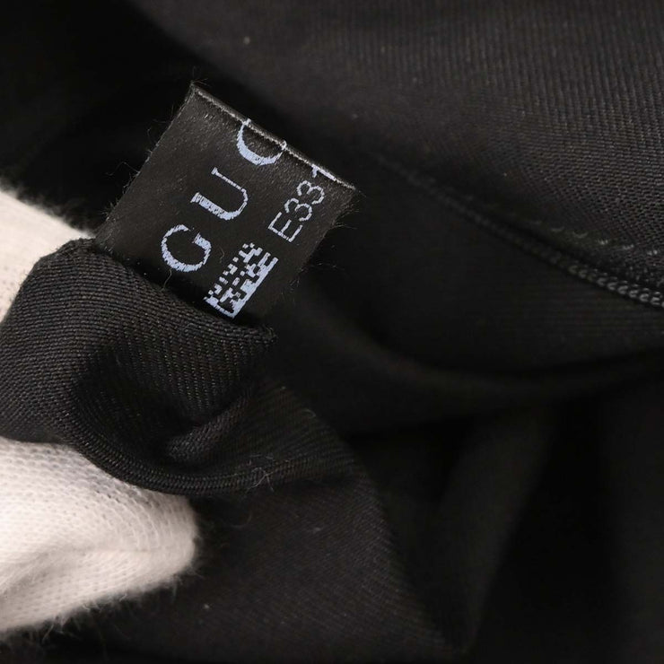 Gucci Black Canvas GG Abbey D Ring Handbag 189833 493492 144819