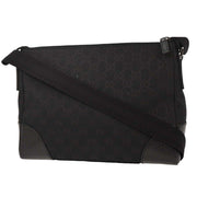Gucci Black Canvas GG Shoulder Bag 114273 001998 144820