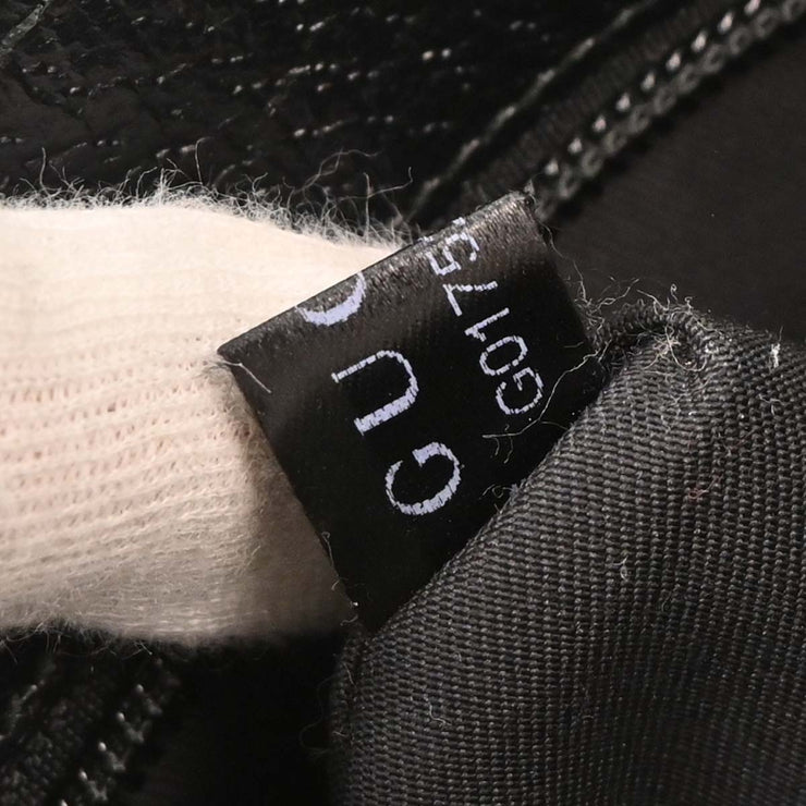 Gucci Black Canvas GG Shoulder Bag 114273 001998 144820