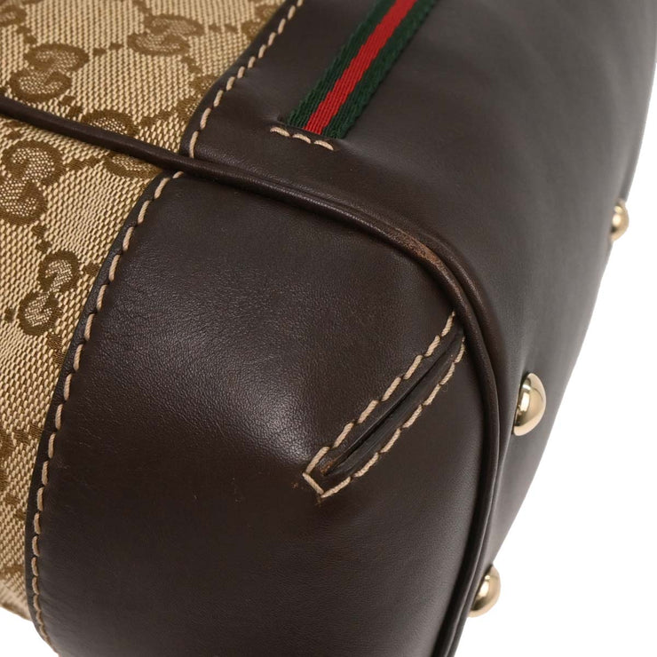 Gucci Beige Canvas GG Mayfair 2way Handbag 269894 486628 144822