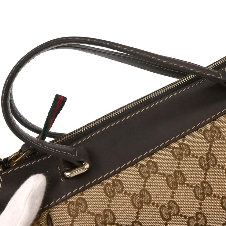 Gucci Beige Canvas GG Mayfair 2way Handbag 269894 486628 144822