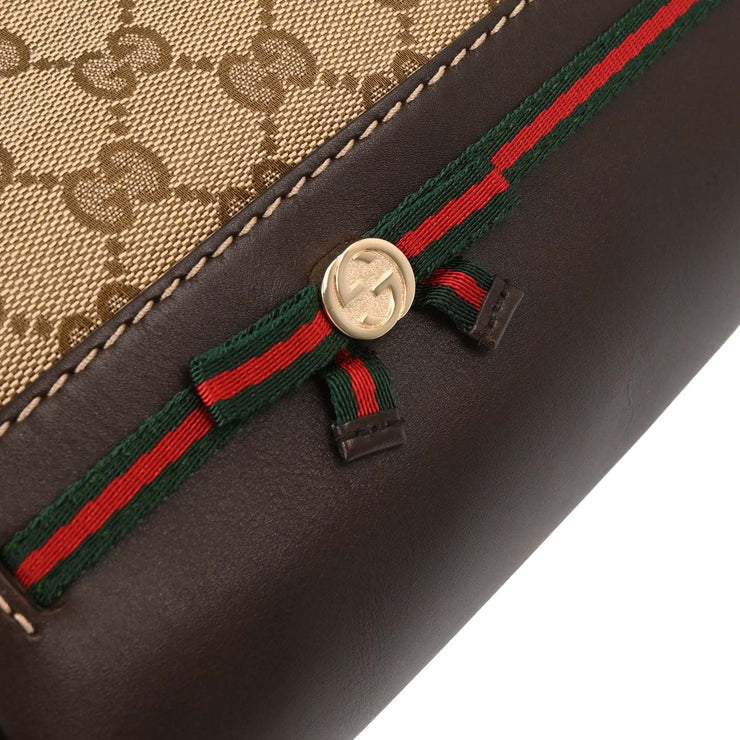 Gucci Beige Canvas GG Mayfair 2way Handbag 269894 486628 144822