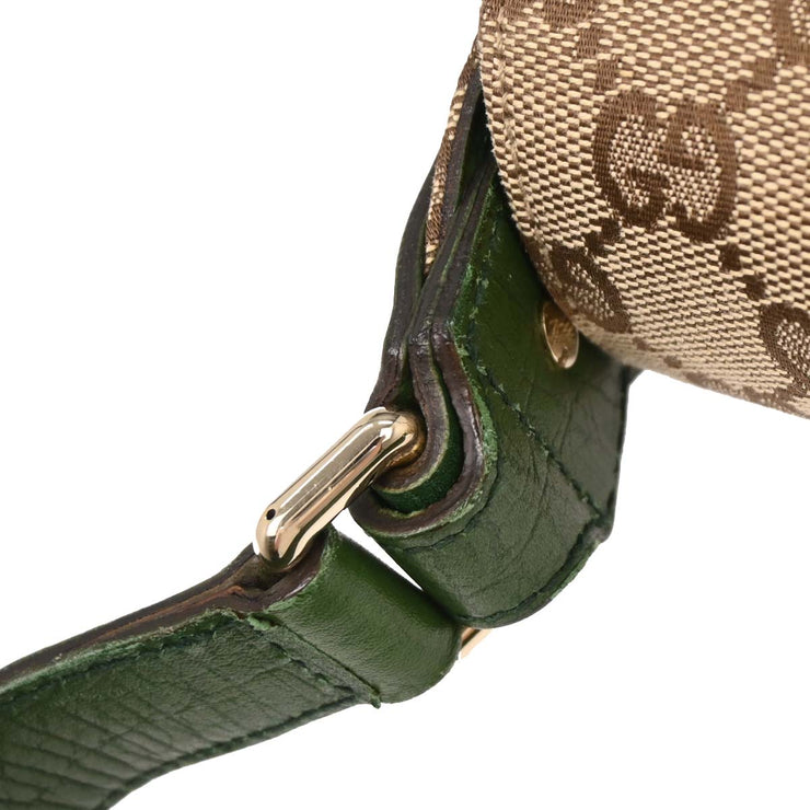 Gucci Beige Canvas GG Horsebit Handbag 131474 002058 144823