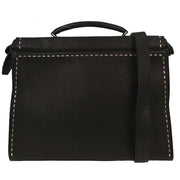 Fendi Black Selleria Peekaboo Fit 2way Handbag 7VA406-74D-179-10429 144826