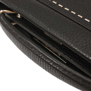 Fendi Black Selleria Peekaboo Fit 2way Handbag 7VA406-74D-179-10429 144826