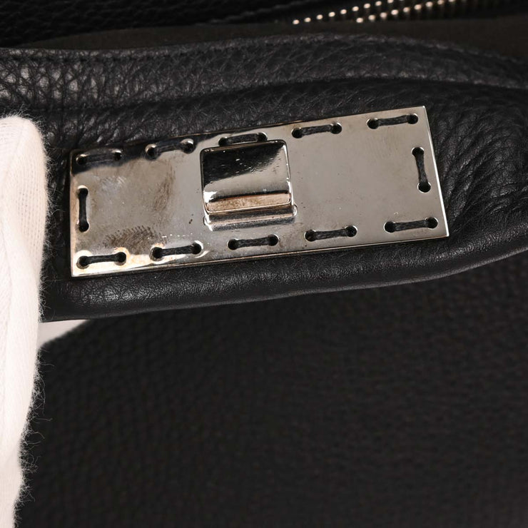 Fendi Black Selleria Peekaboo Fit 2way Handbag 7VA406-74D-179-10429 144826
