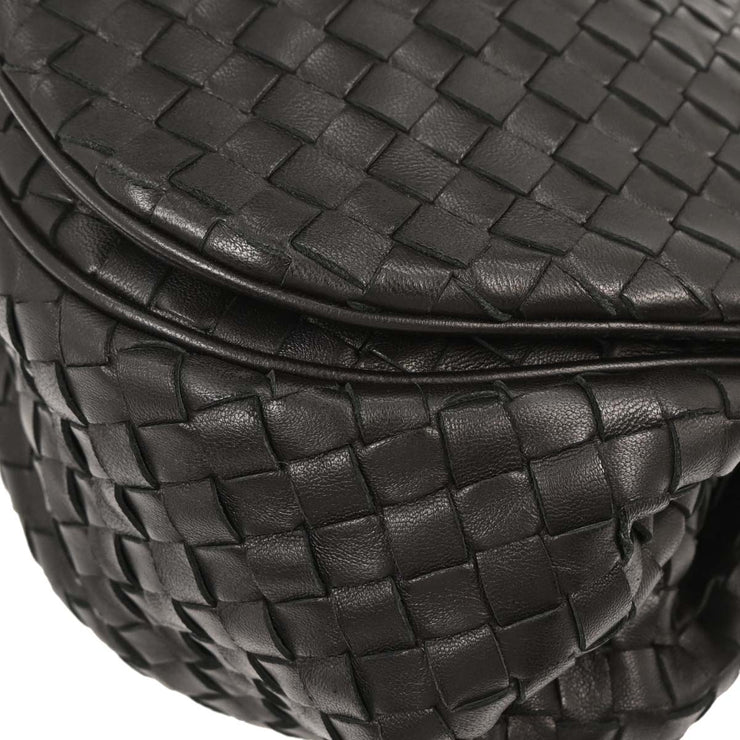 Bottega Veneta Black Intrecciato Shoulder Bag B03521645Y 144828
