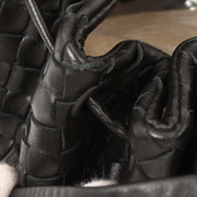 Bottega Veneta Black Intrecciato Shoulder Bag B03521645Y 144828