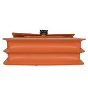 Bvlgari Light Orange Leather Serpenti Forever Shoulder Bag 1673029 144829