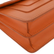 Bvlgari Light Orange Leather Serpenti Forever Shoulder Bag 1673029 144829