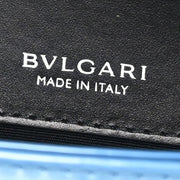 Bvlgari Light Blue Patent Leather Serpenti Forever Shoulder Bag 144830