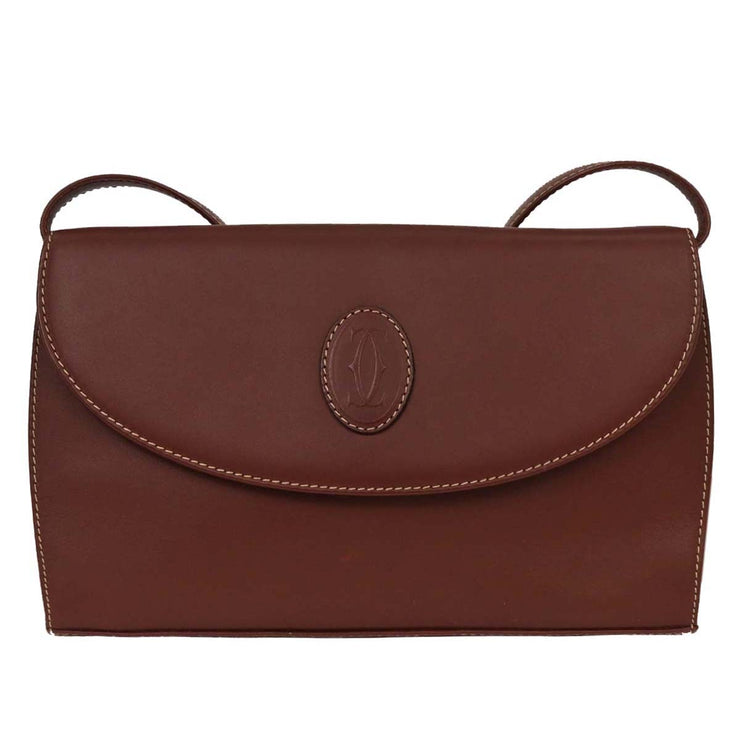 Cartier Bordeaux Shoulder Bag 144831