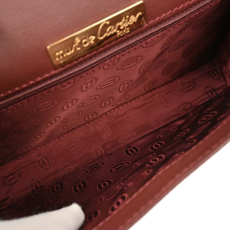 Cartier Bordeaux Shoulder Bag 144831