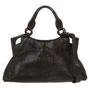 Cartier Black Marcello 2way Handbag ELNJ 144834