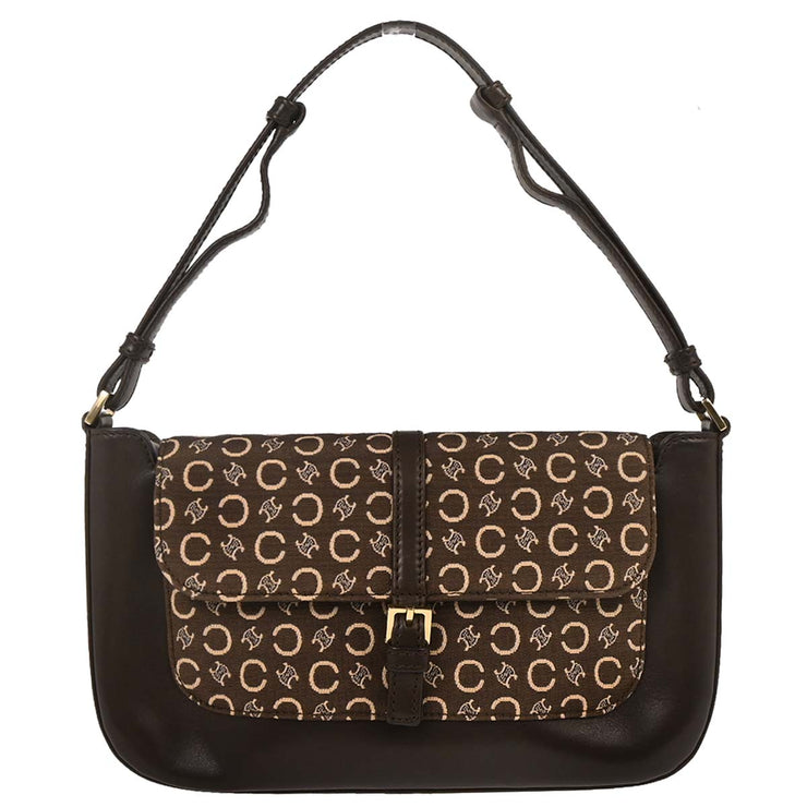 Celine Brown Macadam Handbag MC01/1 144835