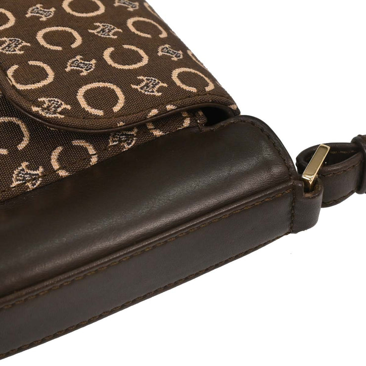 Celine Brown Macadam Handbag MC01/1 144835
