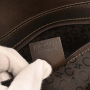 Celine Brown Macadam Handbag MC01/1 144835
