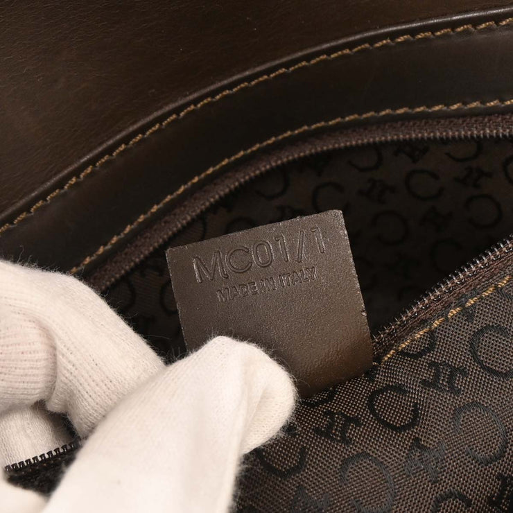 Celine Brown Macadam Handbag MC01/1 144835