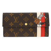 Louis Vuitton Monogram Groom Portefeuille Sarah Wallet M60034 CT0086 144841