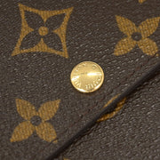 Louis Vuitton Monogram Groom Portefeuille Sarah Wallet M60034 CT0086 144841