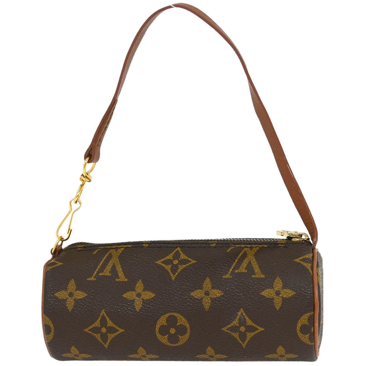 Louis Vuitton Monogram Papillon Attached Pouch Bag 144843
