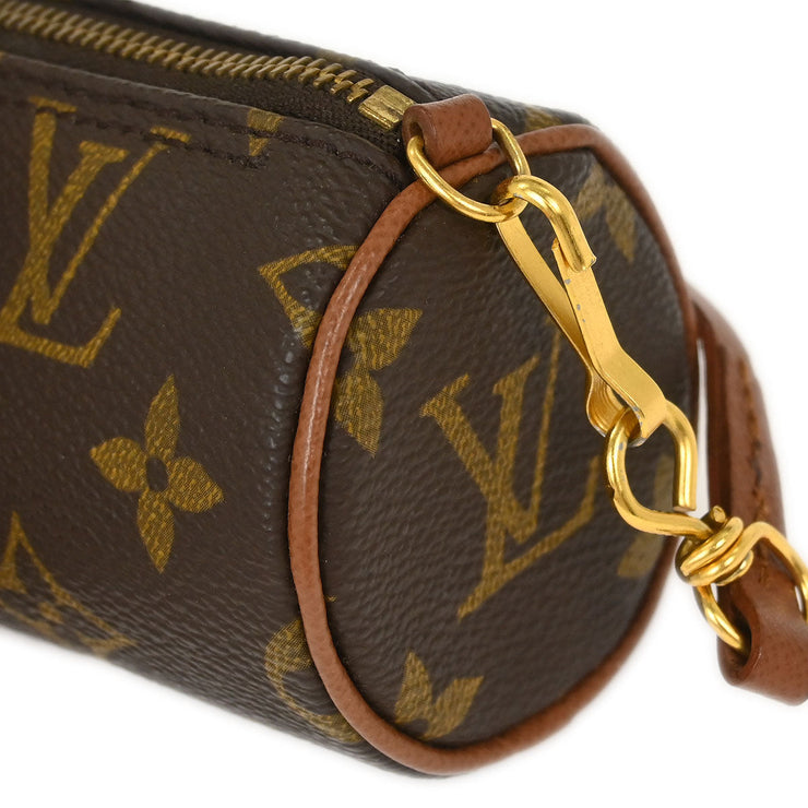 Louis Vuitton Monogram Papillon Attached Pouch Bag 144843
