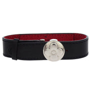 Louis Vuitton Black Monogram Good Luck Bracelet Bangle M64447 SN0071 144844